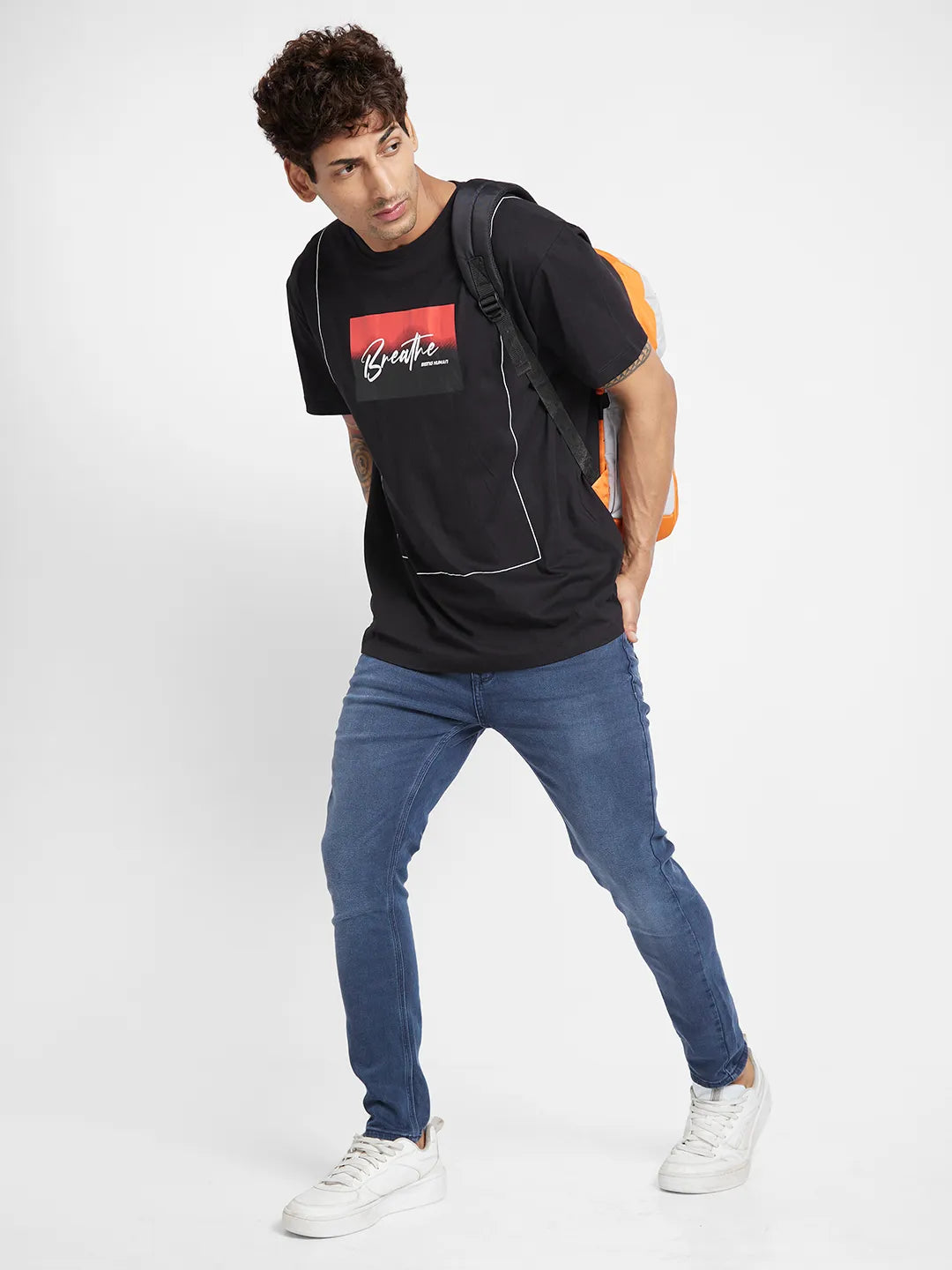 Being Human Clothing Men  T-Shirts-Black