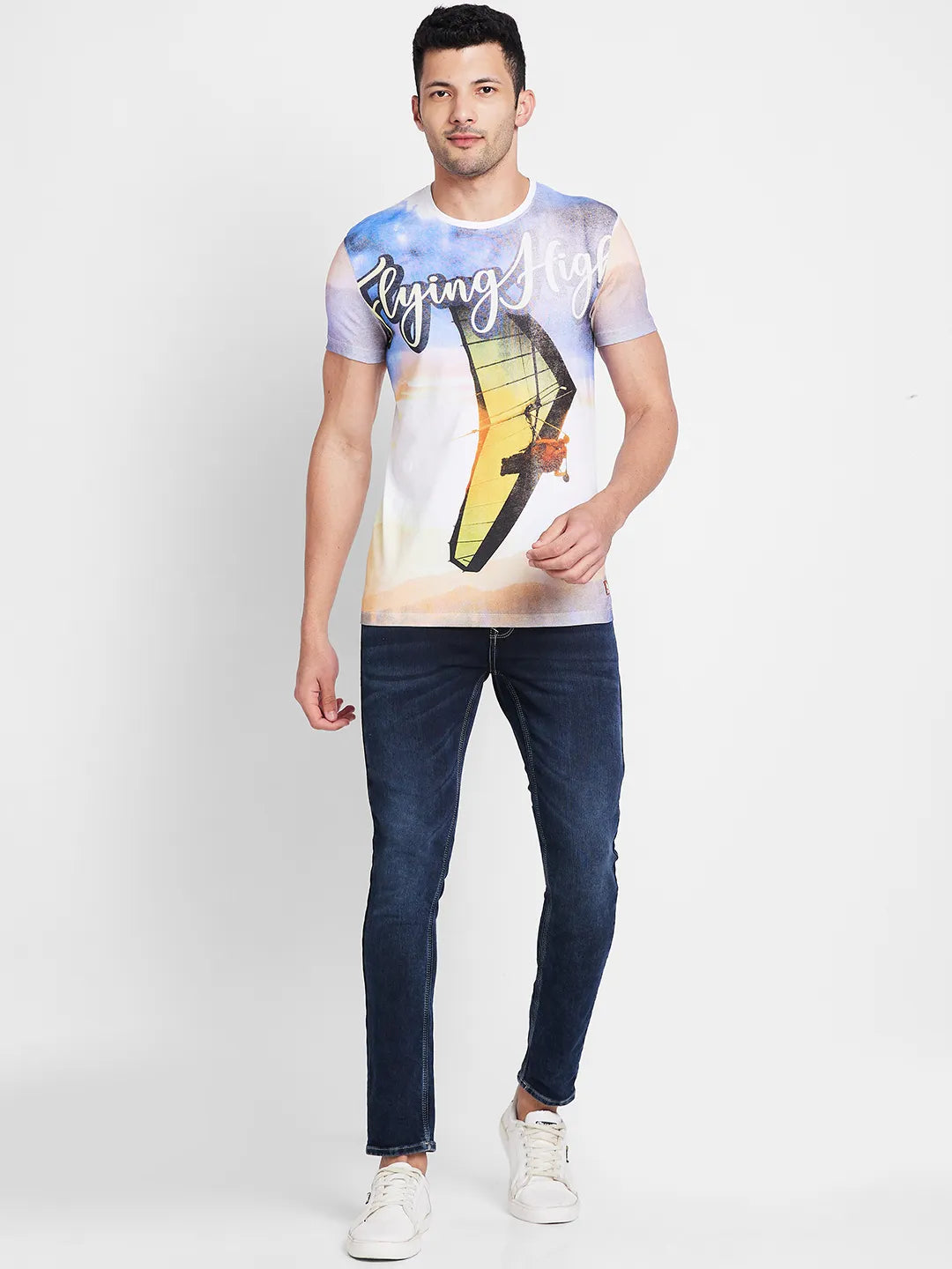 Being Human Clothing Men  T-Shirts-Snow White