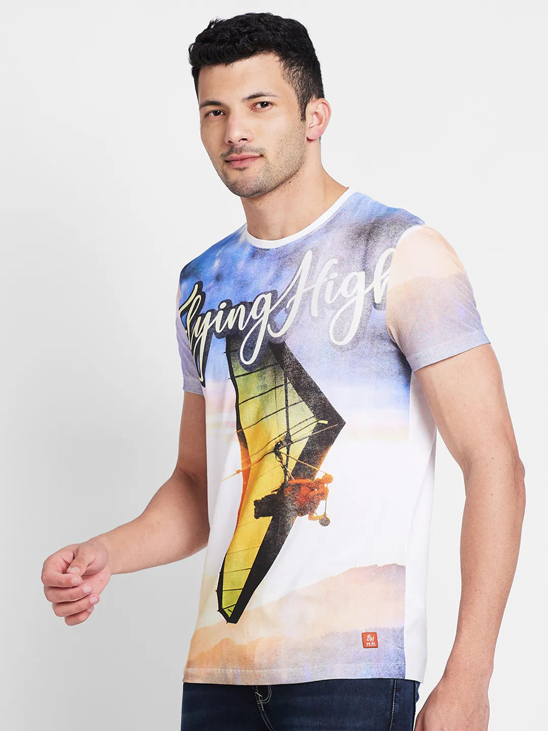 Being Human Clothing Men  T-Shirts-Snow White