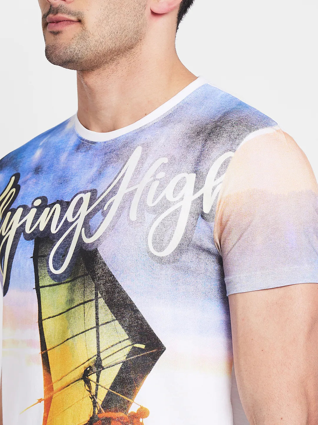 Being Human Clothing Men  T-Shirts-Snow White