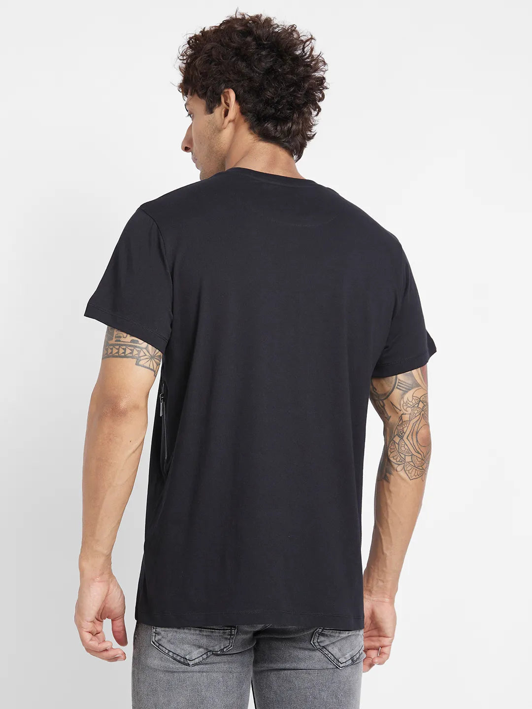 Being Human Clothing Men  T-Shirts-Black