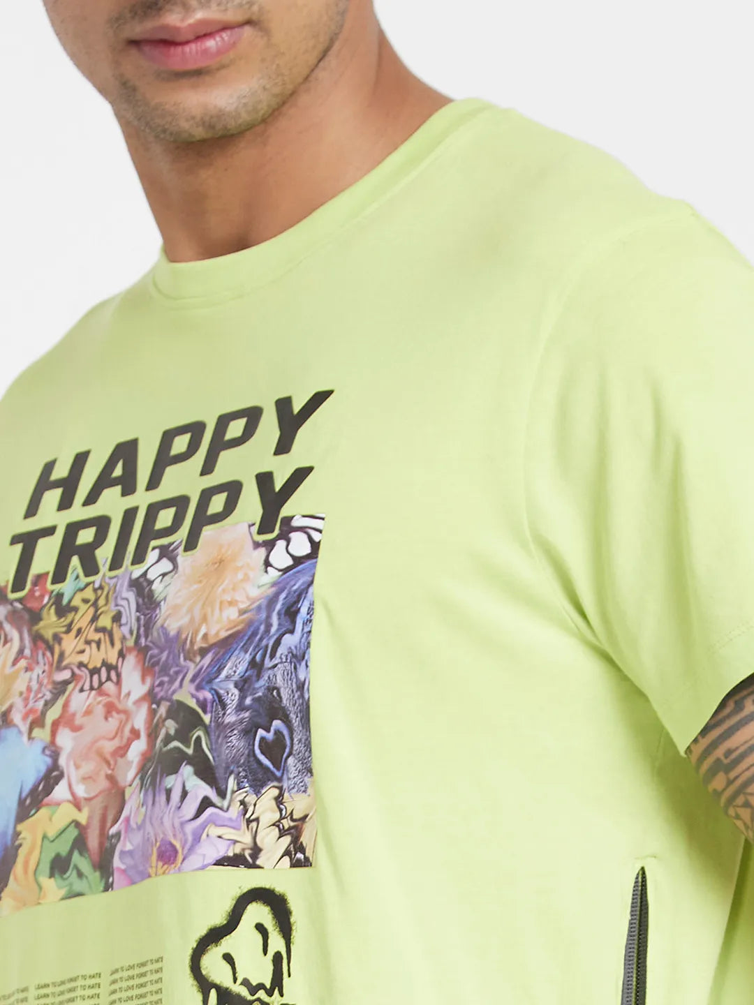 Being Human Clothing Men  T-Shirts-Tender Shoot