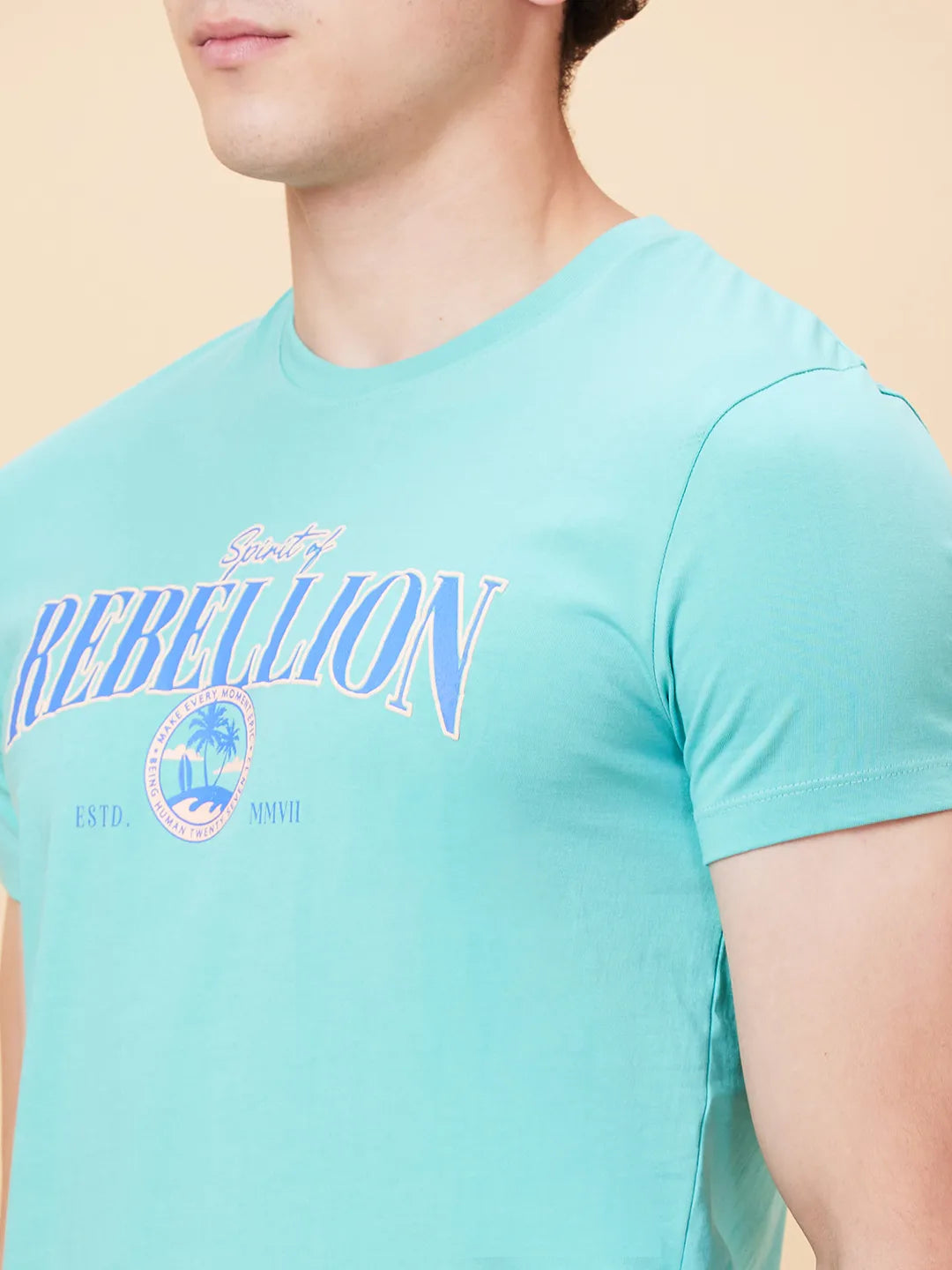 Being Human Clothing Men None T-Shirts-Mint