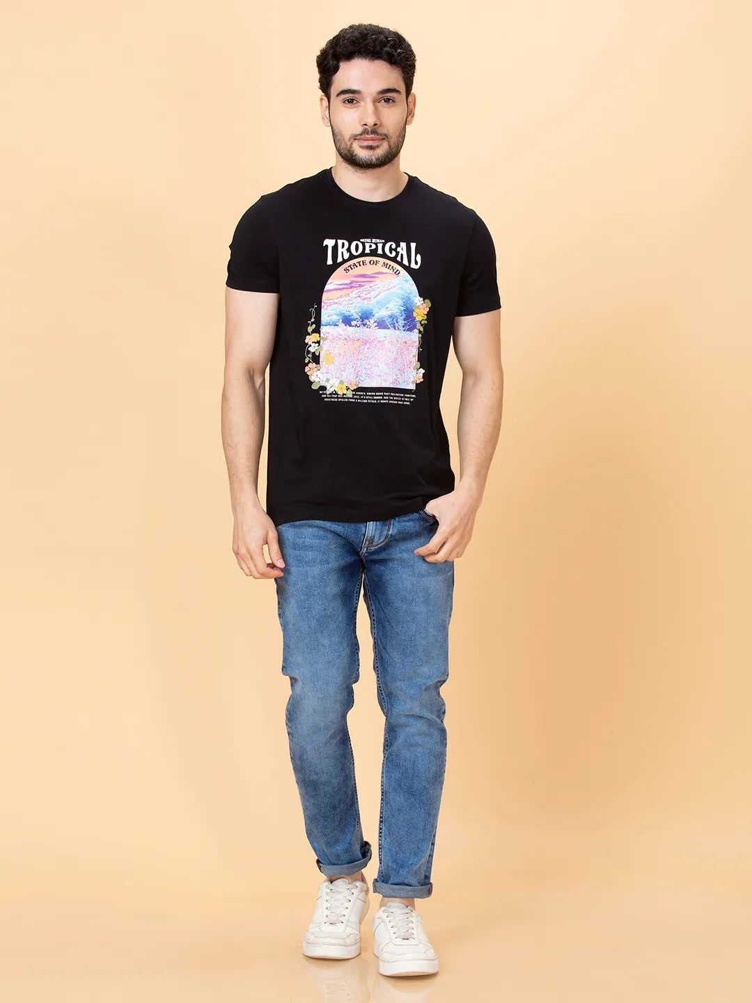 Being Human Clothing Men None T-Shirts-Black