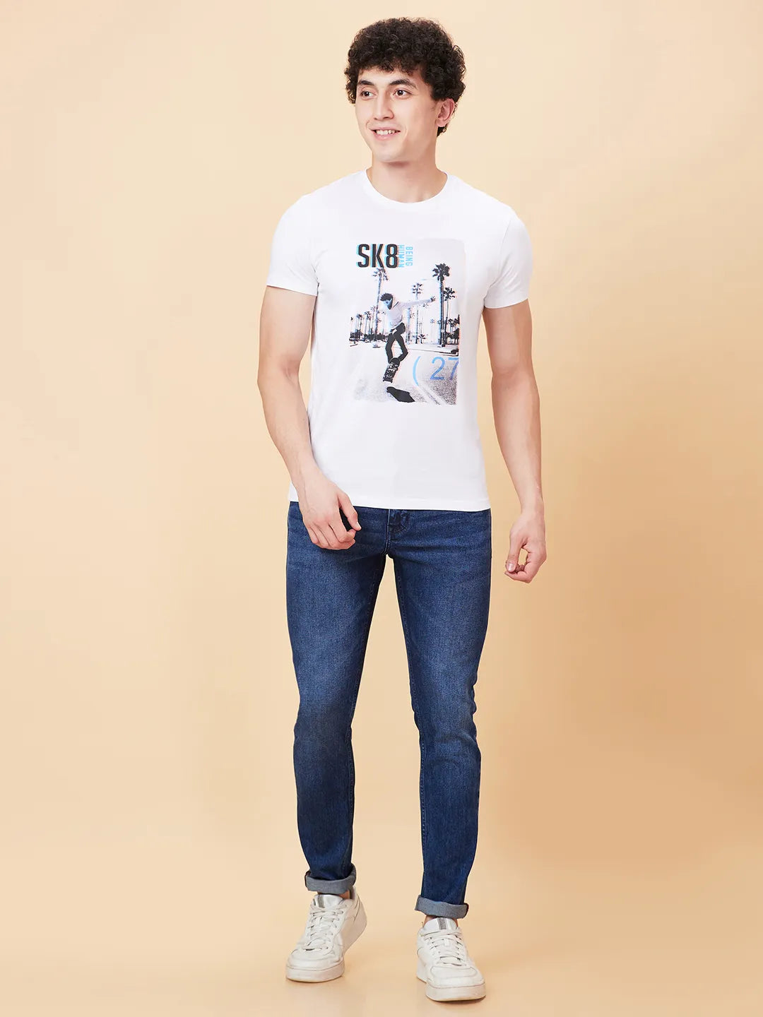 Being Human Clothing Men None T-Shirts-White