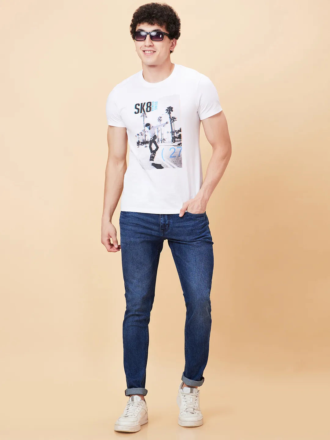 Being Human Clothing Men None T-Shirts-White