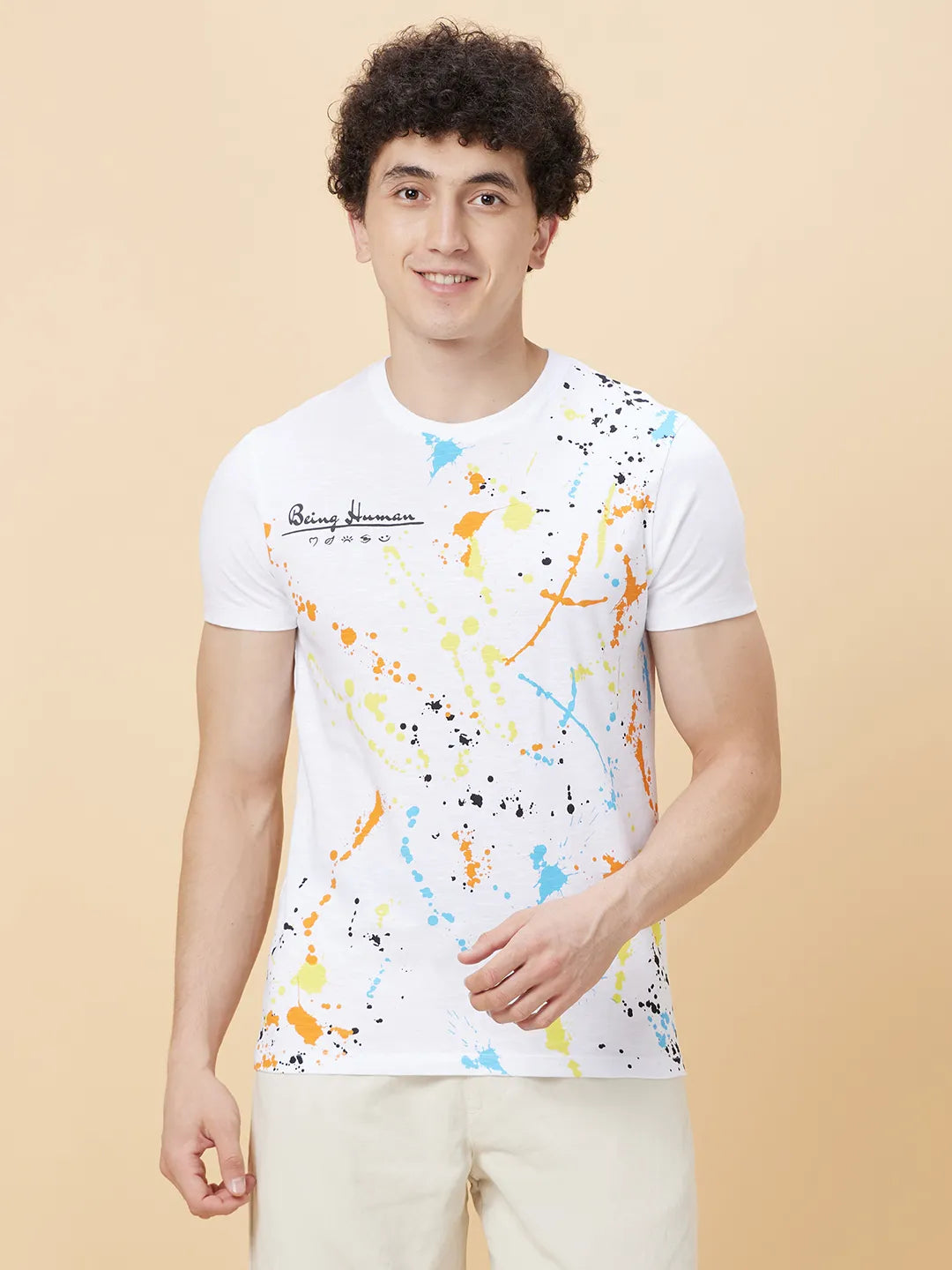 Being Human Clothing Men None T-Shirts-White