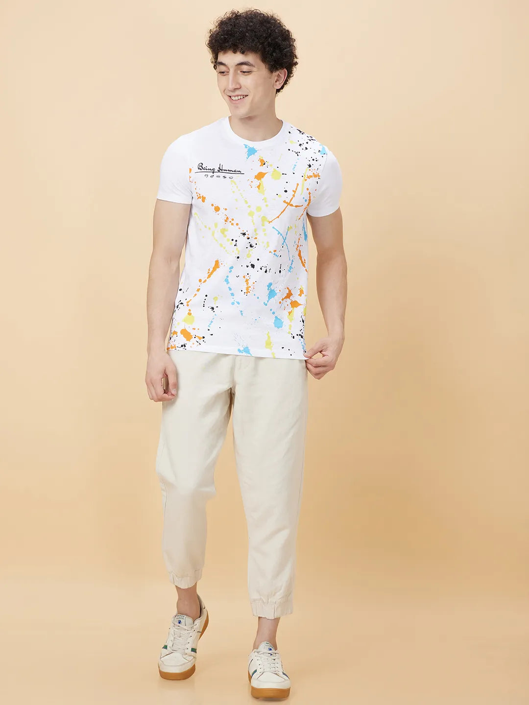 Being Human Clothing Men None T-Shirts-White