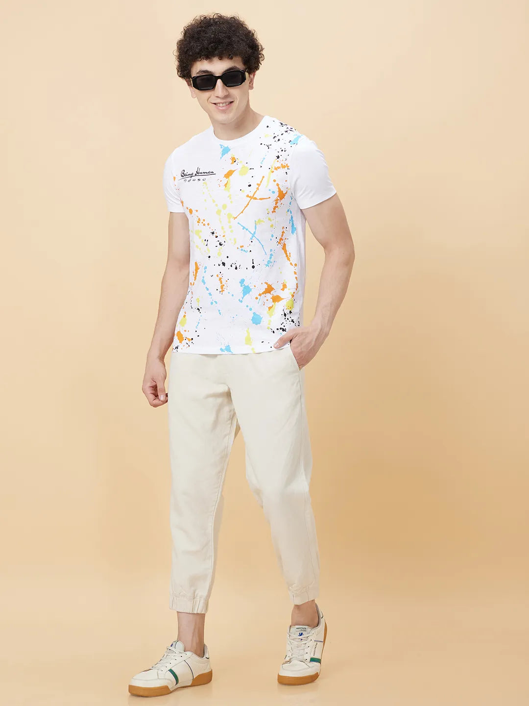 Being Human Clothing Men None T-Shirts-White