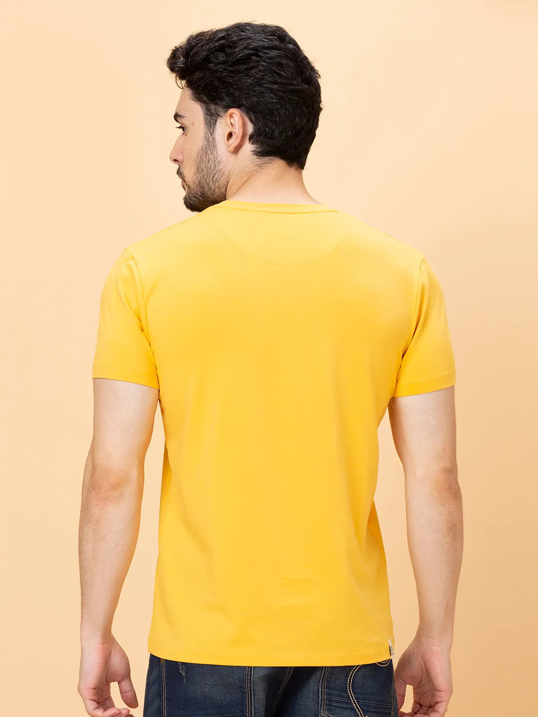 Being Human Clothing Men None T-Shirts-Yellow