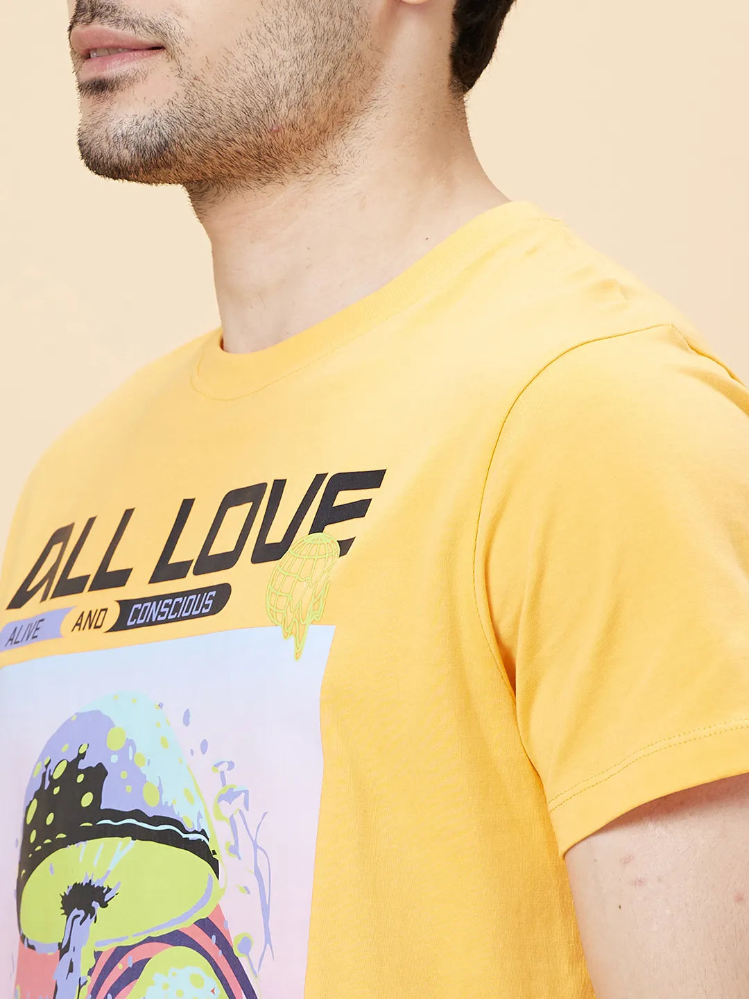 Being Human Clothing Men None T-Shirts-Vibrant Orange