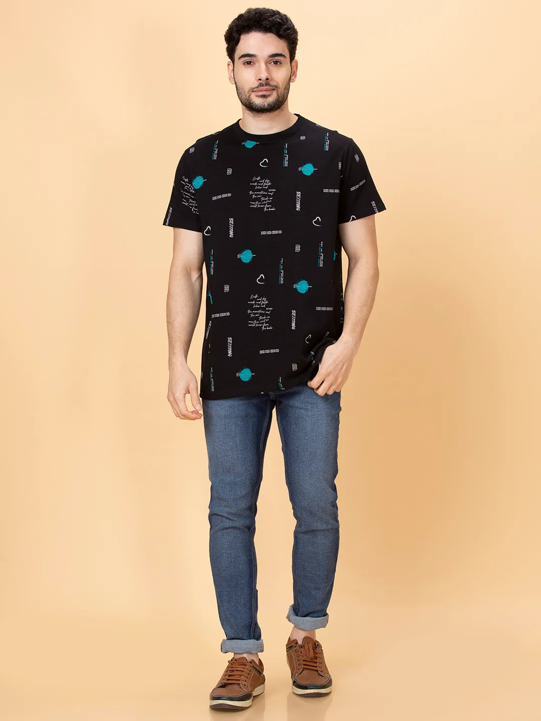 Being Human Clothing Men None T-Shirts-Black