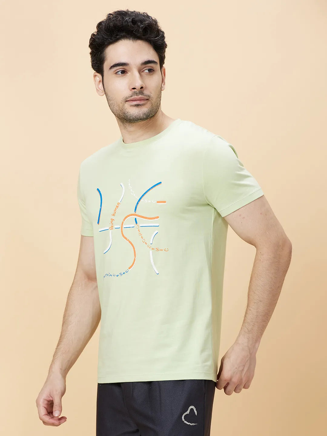 Being Human Clothing Men None T-Shirts-Sea Foam Green