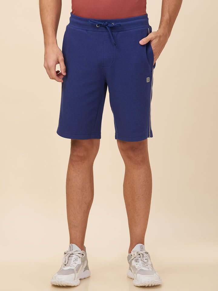 Navy Slim Fit Round Neck Mens T-shirt
