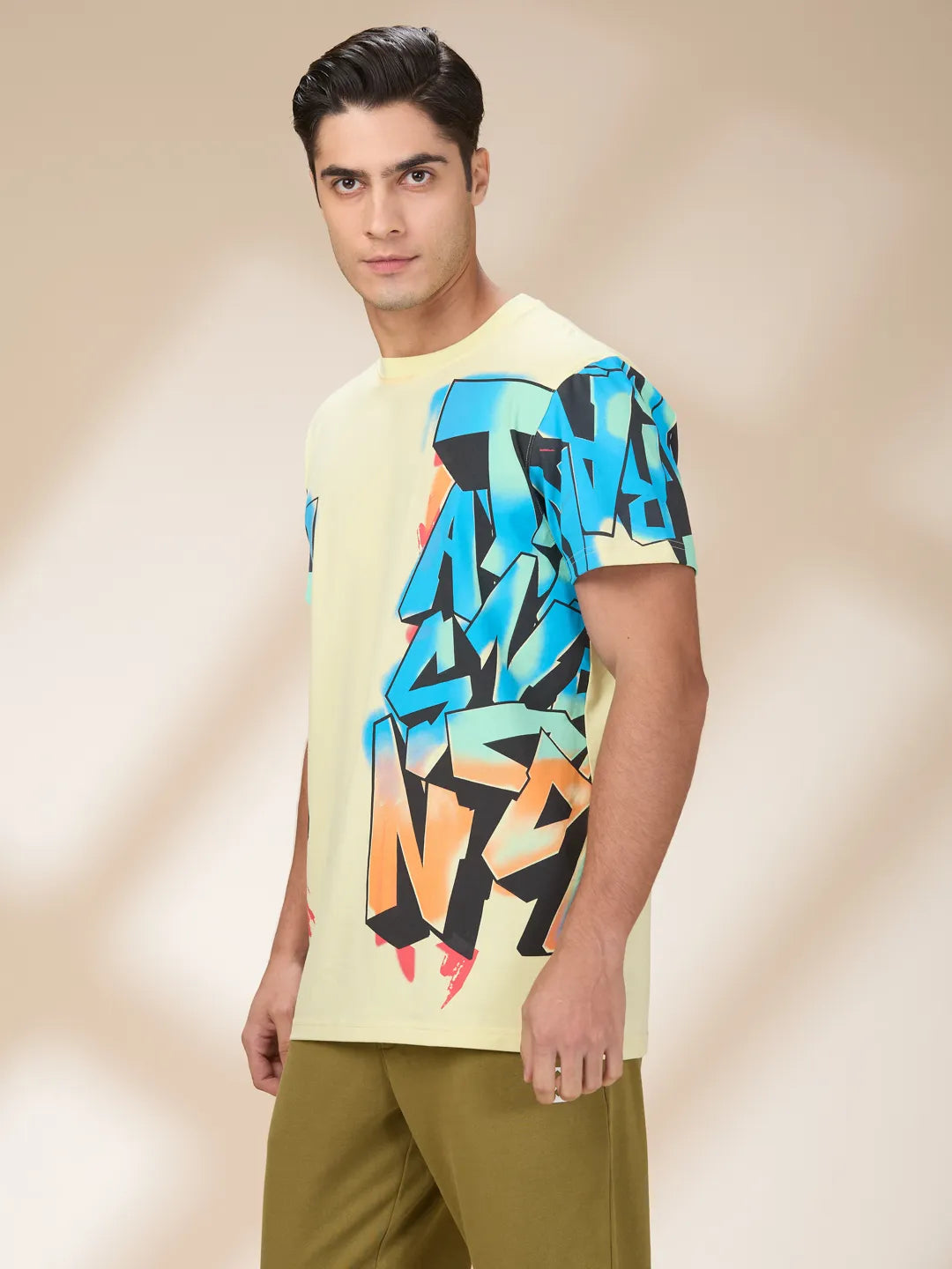 Digimint Easy Fit Round Neck Men's T-Shirt by Being Human Clothing