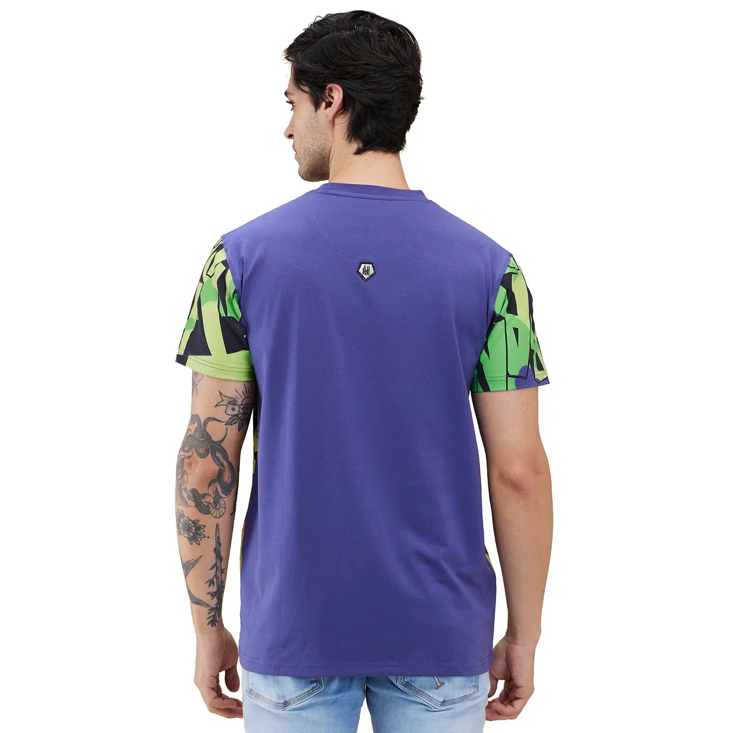 Future Dusk Easy Fit Round Neck Men's T-Shirt by Being Human Clothing