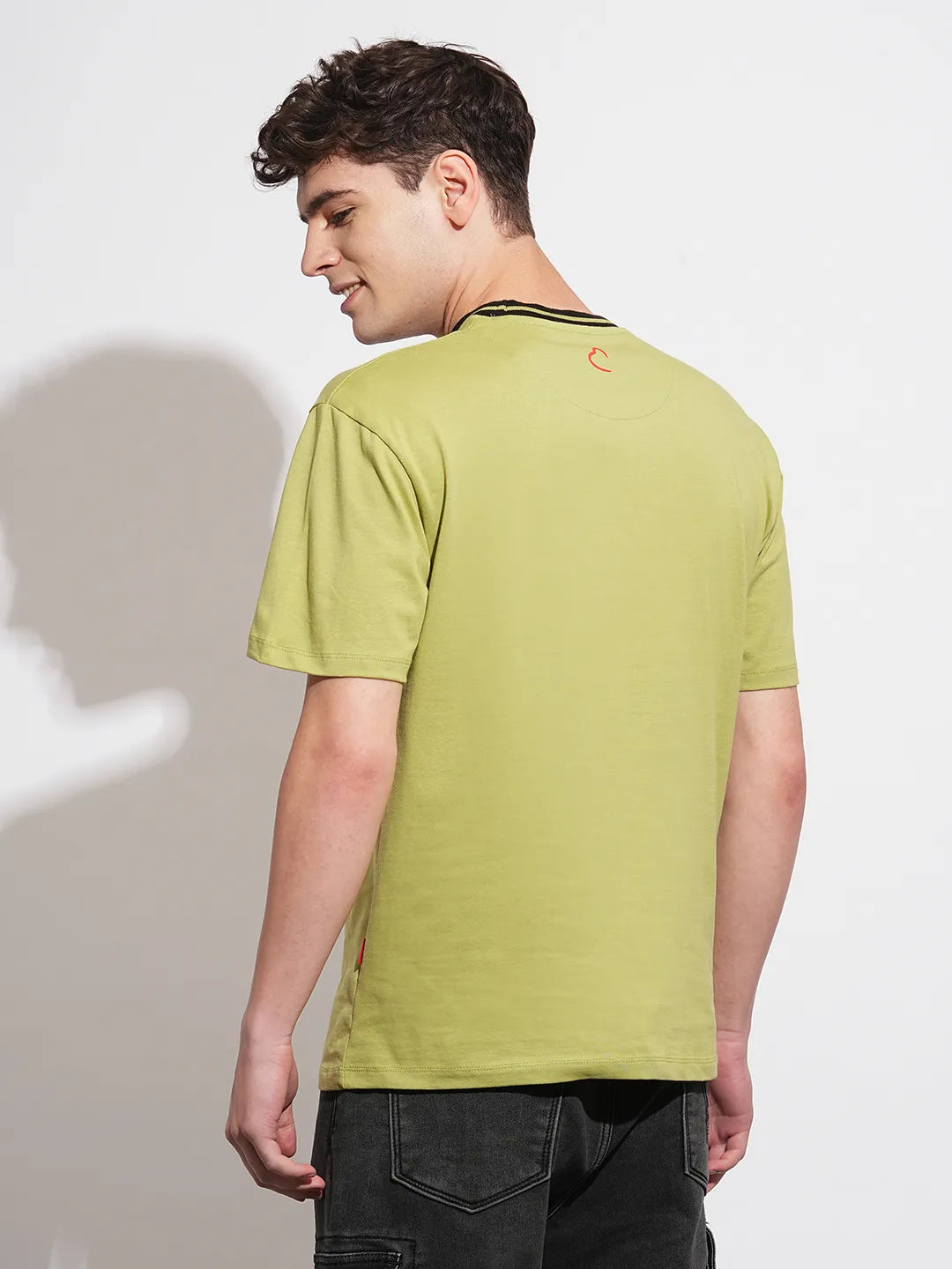 Avengers Olive Easy Fit Round Neck Men's T-Shirt by Being Human Clothing