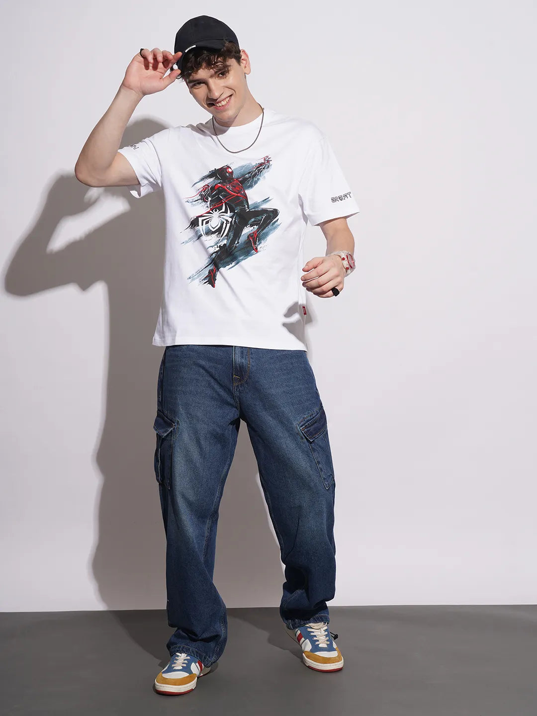 Being Human Clothing Mens-Top Crew Neck White