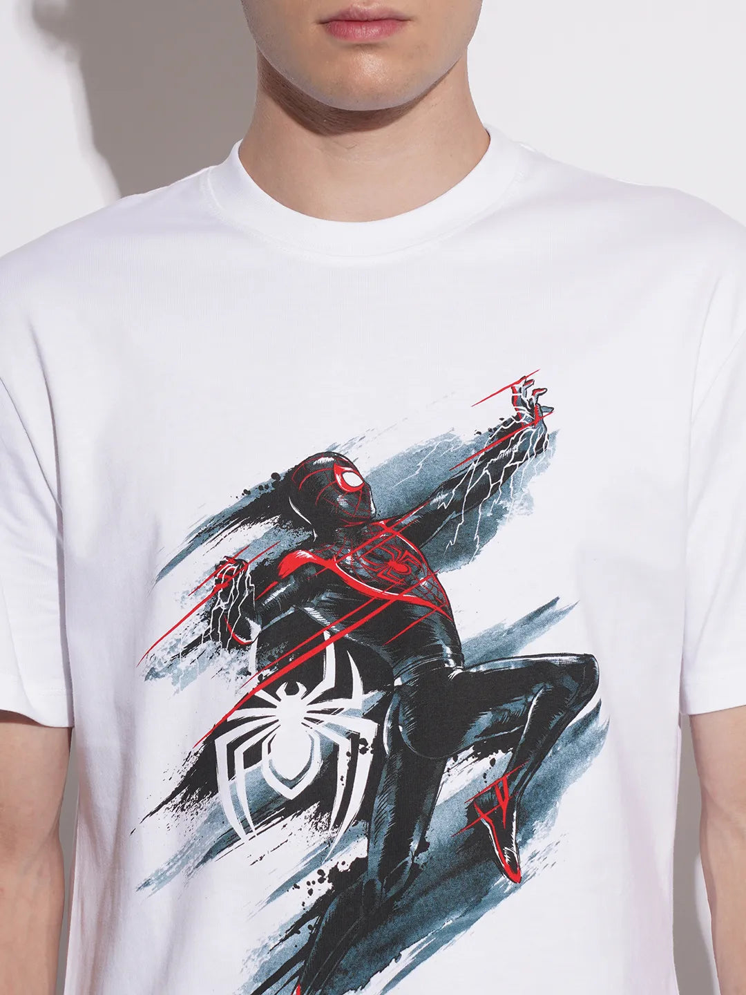 Being Human Clothing Mens-Top Crew Neck White