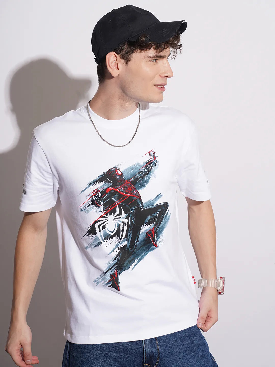 Being Human Clothing Mens-Top Crew Neck White