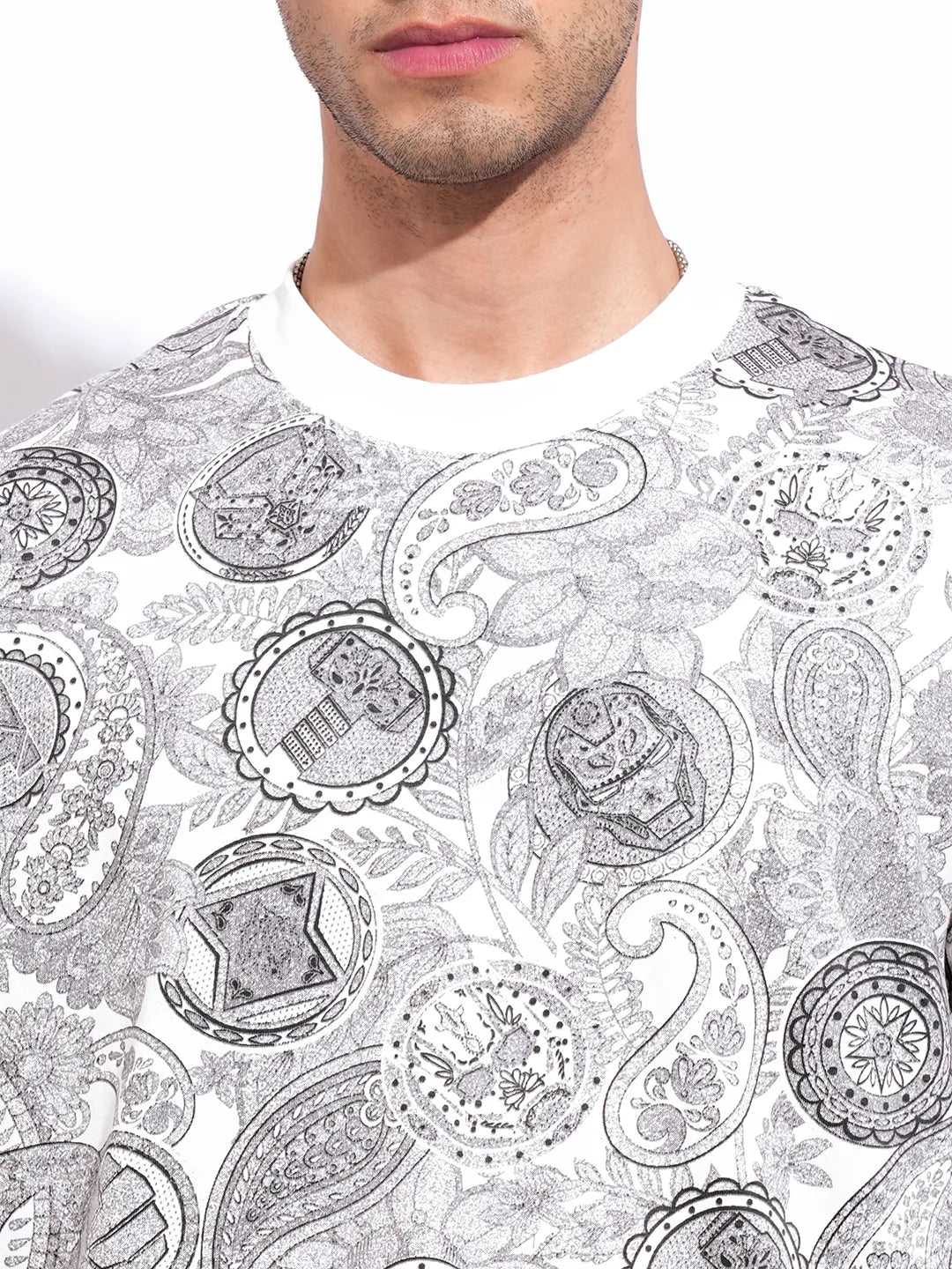 Men's White Avengers Crew Neck T-shirt by Being Human Clothing