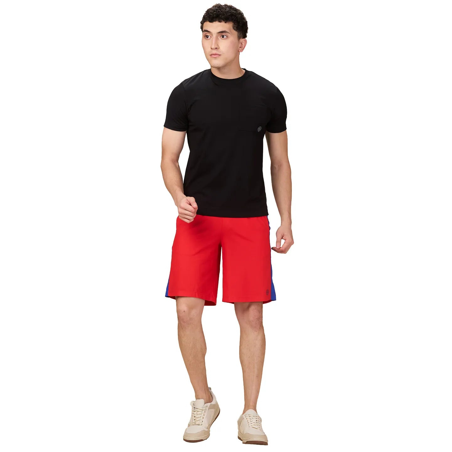 Black Easy Fit Round Neck Men's T-Shirt by Being Human Clothing