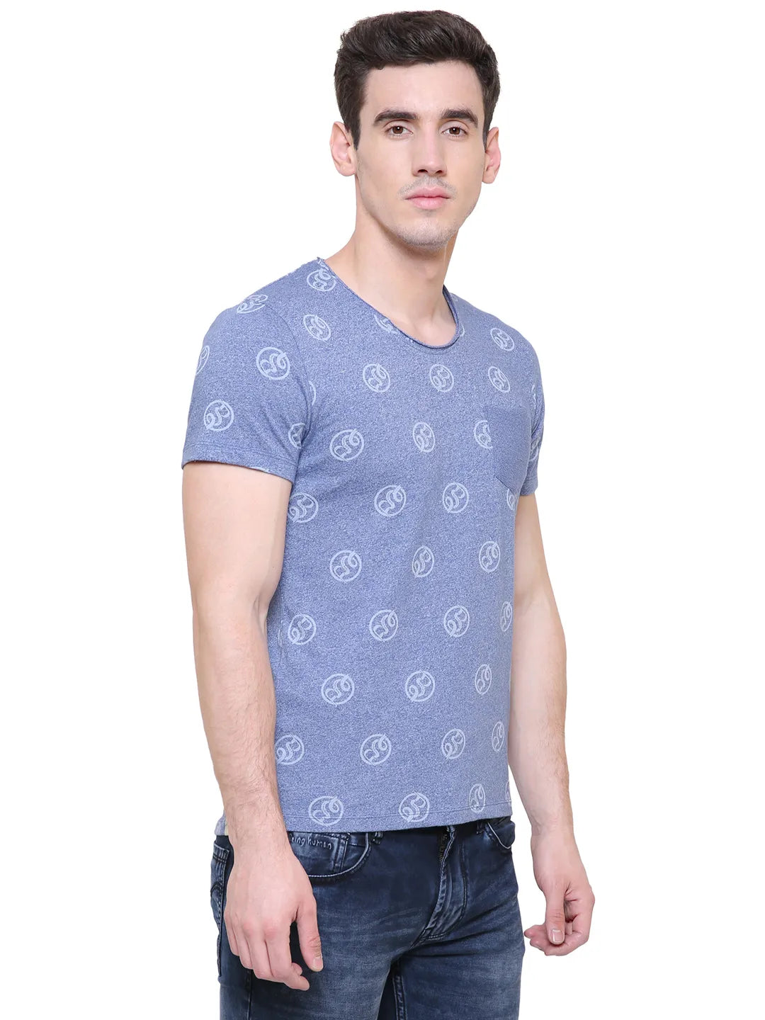 Orange Regular Fit Men's Polo T-Shirt by Being Human Clothing