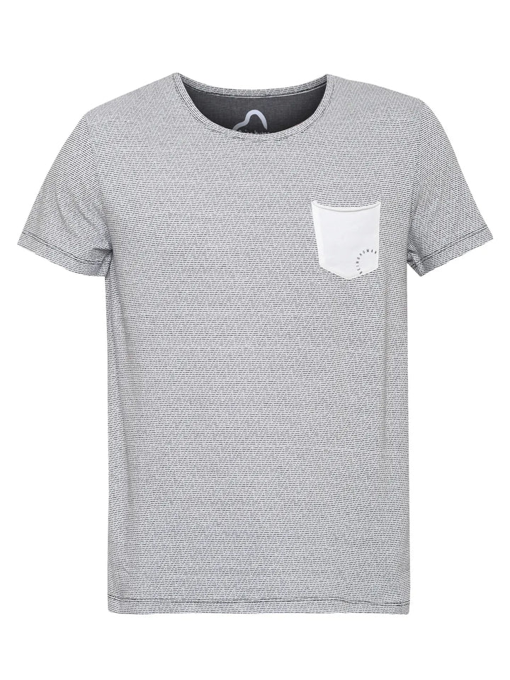 Beige Regular Fit Men's Short Sleeves T-Shirt by Being Human Clothing