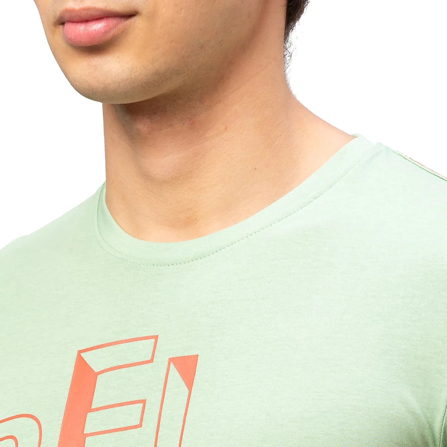 Green Regular Fit Men's Short Sleeves T-Shirt by Being Human Clothing