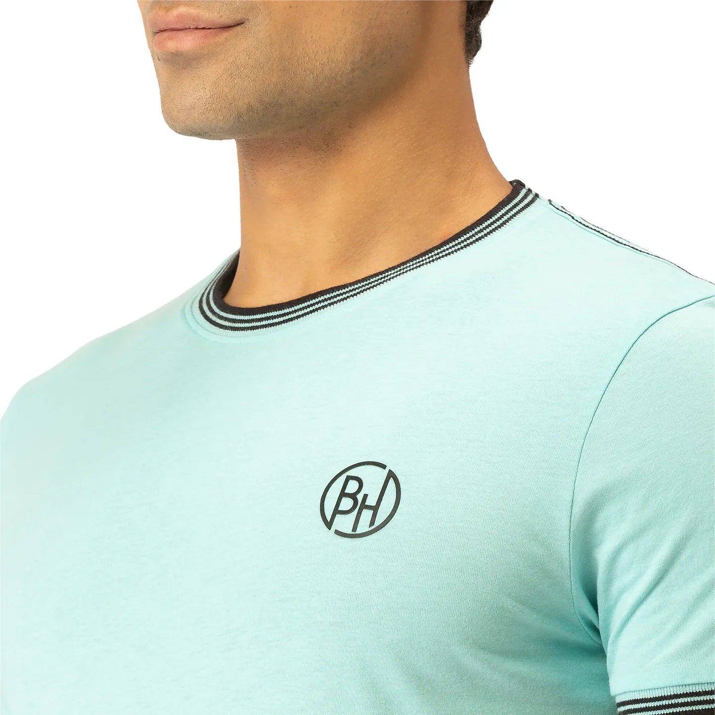 Blue Regular Fit Men's Short Sleeves T-Shirt by Being Human Clothing