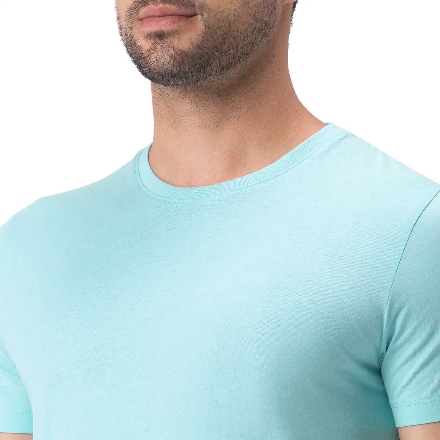 Blue Regular Fit Men's Short Sleeves T-Shirt by Being Human Clothing