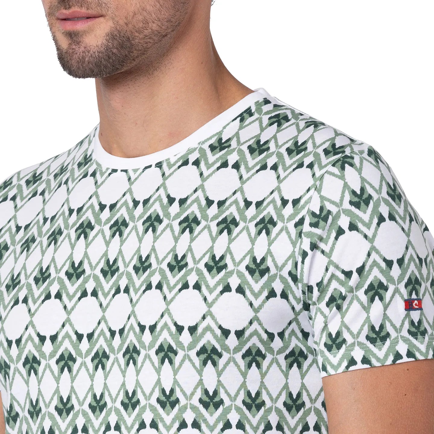 Being Human Clothing Men Regular Fit Crew Neck T-Shirts-White