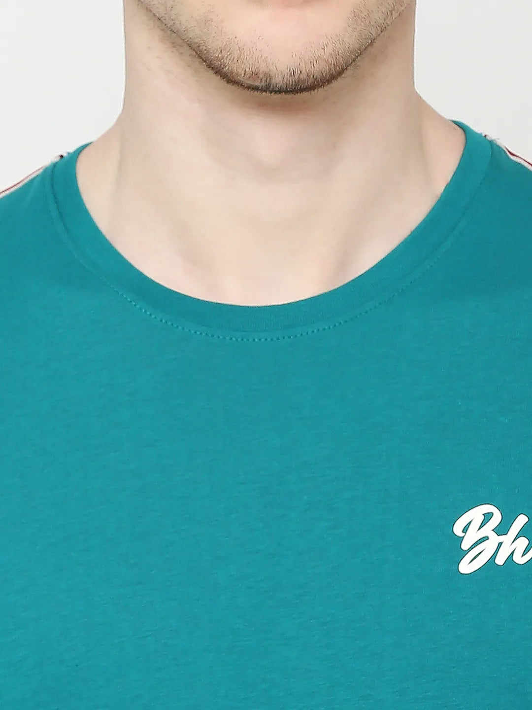 Blue Regular Fit Men's Short Sleeves T-Shirt by Being Human Clothing