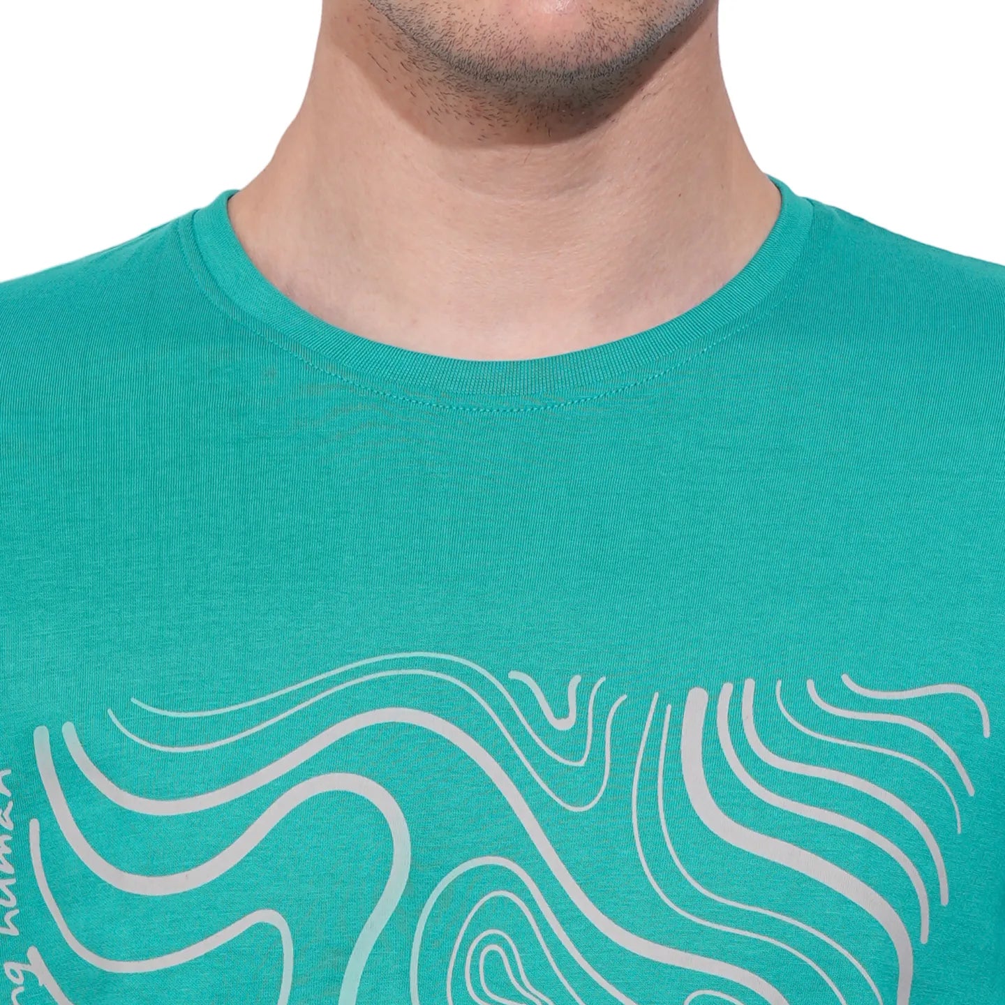 Blue Regular Fit Men's Short Sleeves T-Shirt by Being Human Clothing