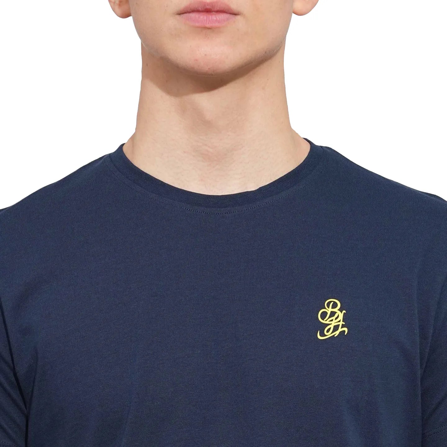 Being Human Clothing Mens-Top Crew Neck Navy