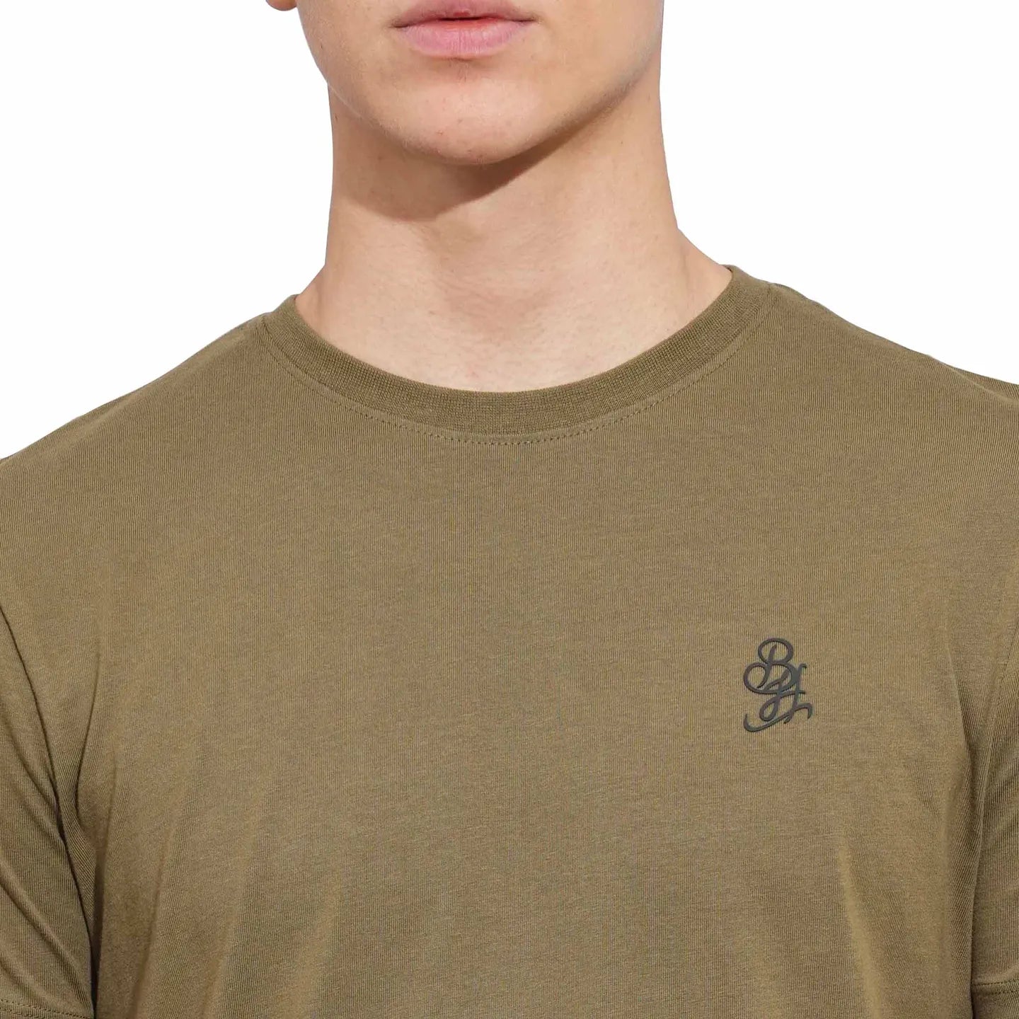 Olive Regular Fit Men's Short Sleeves T-Shirt by Being Human Clothing