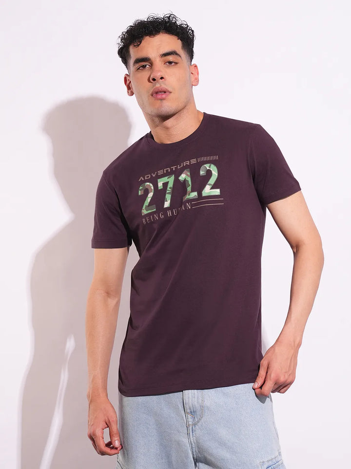 Slim Fit Men's Short Sleeves T-Shirt by Being Human Clothing