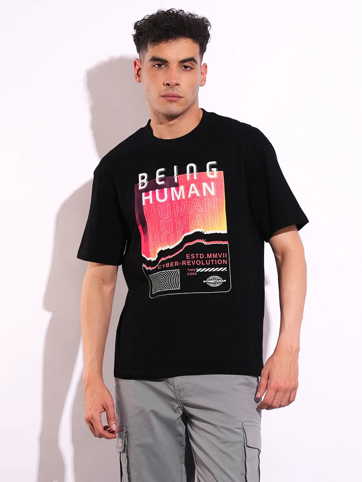 Easy Fit Men's Short Sleeves T-Shirt by Being Human Clothing