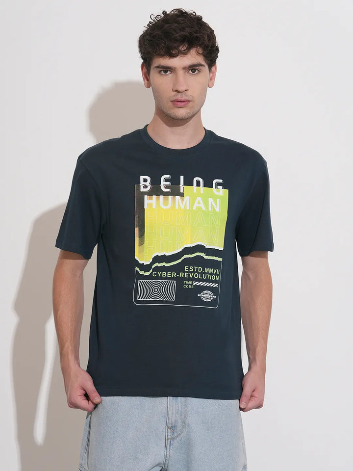 Easy Fit Men's Short Sleeves T-Shirt by Being Human Clothing