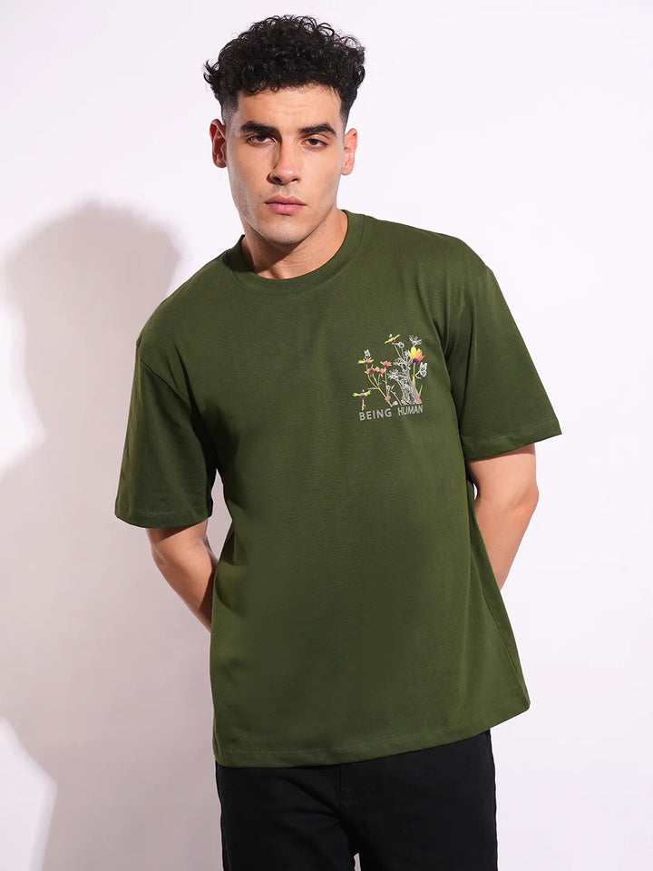 Easy Fit Men's Short Sleeves T-Shirt by Being Human Clothing
