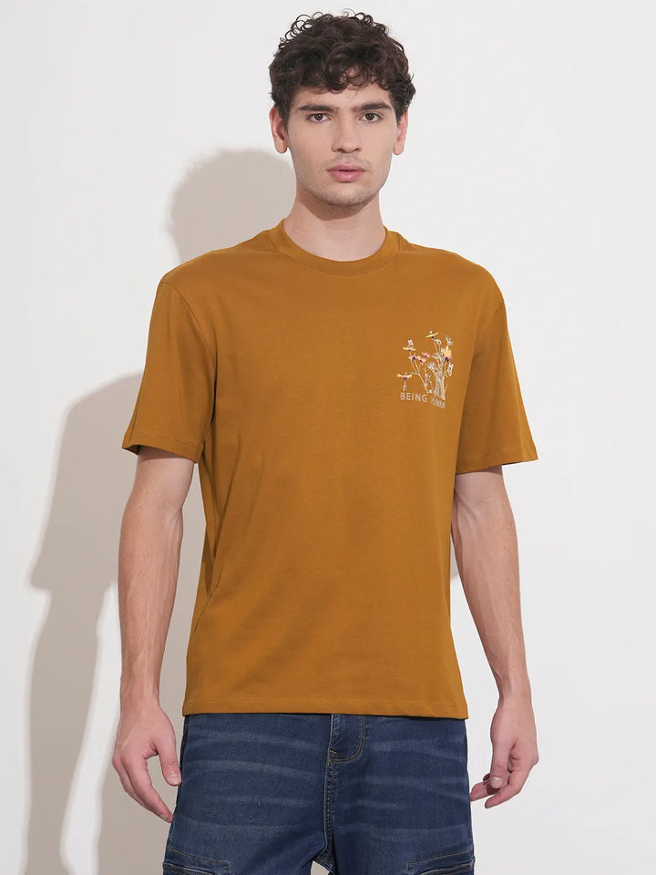 Easy Fit Men's Short Sleeves T-Shirt by Being Human Clothing