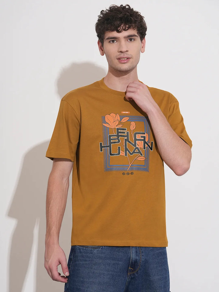 Easy Fit Men's Short Sleeves T-Shirt by Being Human Clothing