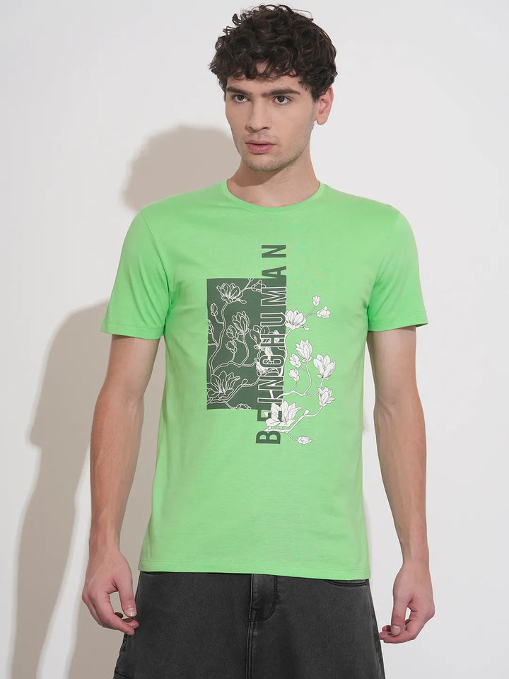 Slim Fit Men's Short Sleeves T-Shirt by Being Human Clothing