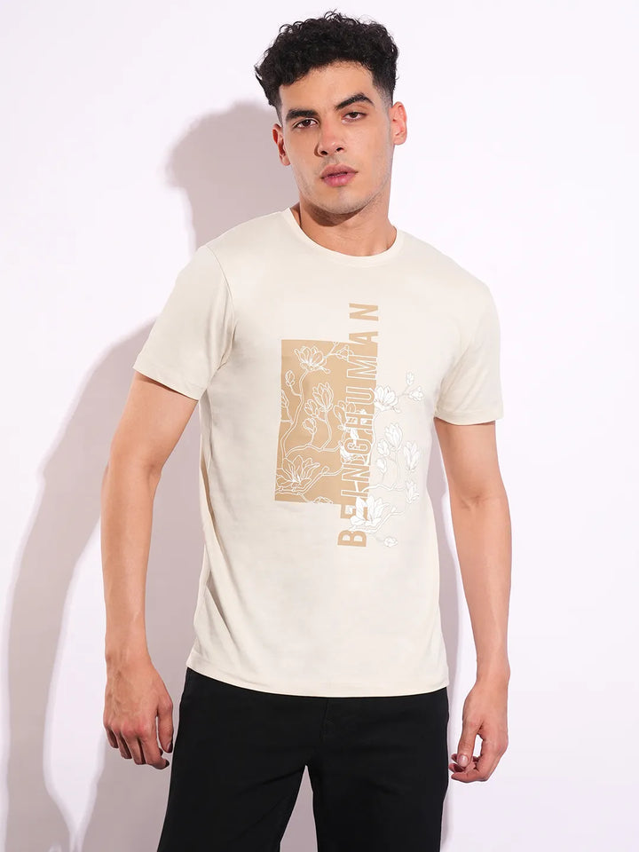Slim Fit Men's Short Sleeves T-Shirt by Being Human Clothing