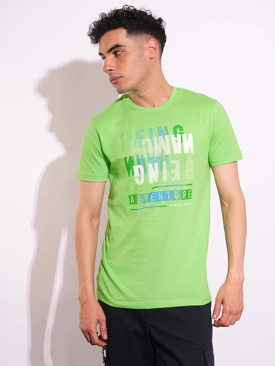 Slim Fit Men's Short Sleeves T-Shirt by Being Human Clothing