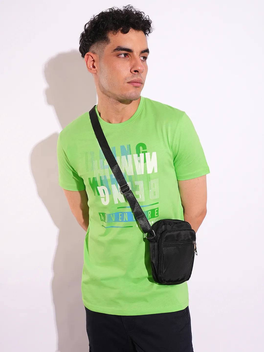 Slim Fit Men's Short Sleeves T-Shirt by Being Human Clothing