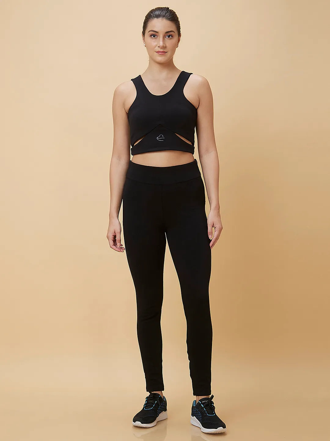 Being Human Clothing Women Legging Fit None Leggings Black