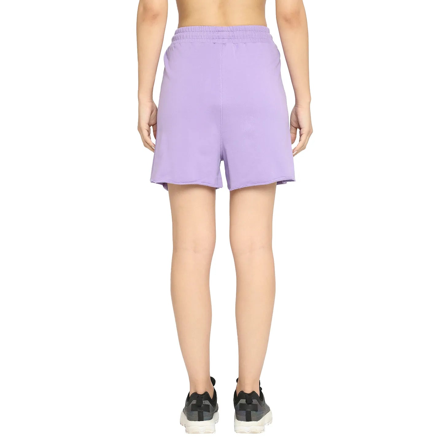 Being Human Clothing Women Relax Fit Shorts-Sand Verbena
