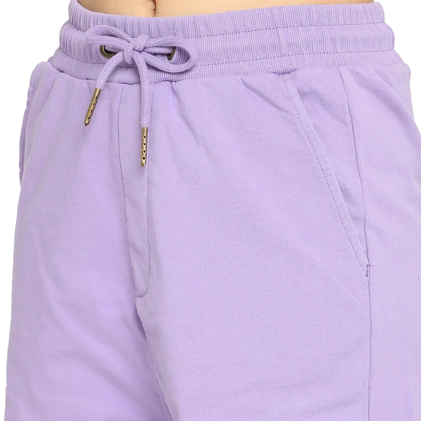 Being Human Clothing Women Relax Fit Shorts-Sand Verbena