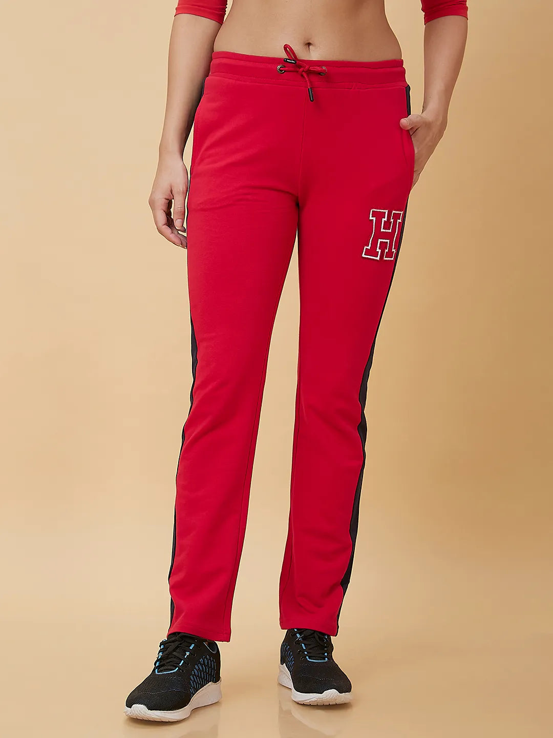 Being Human Clothing Women Regular Fit None T-Shirts Red